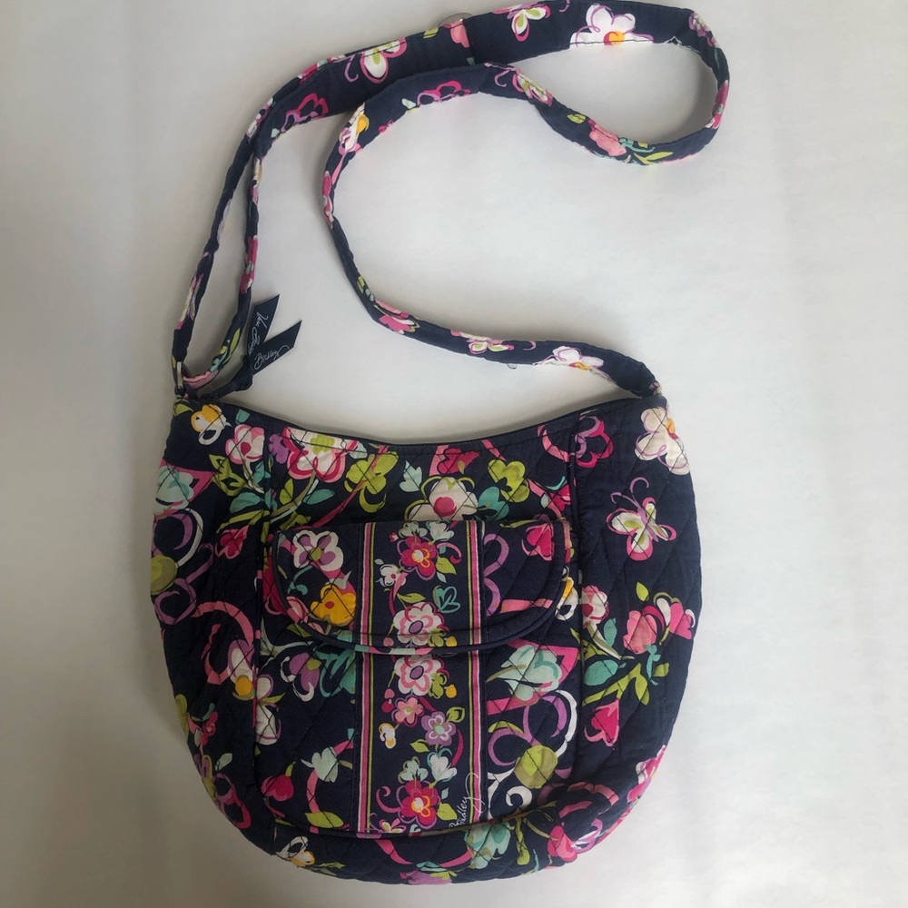 Vera Bradley Blue Floral Crossbody Bag
